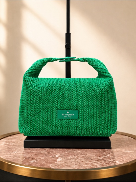 kate spade Handbags - NWOT Kate Spade Green Cosmetic Pouch Makeup Bag Travel Toiletry Organizer